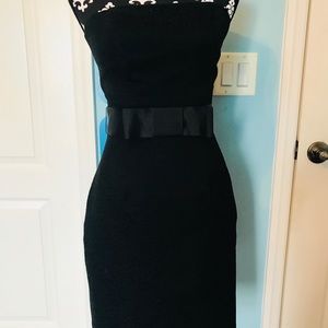 Black cocktail dress